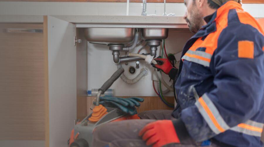 Professional slab leak plumber services in Gile, WI